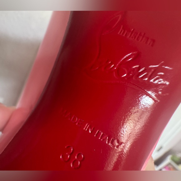 Christian Louboutin Vibrant Pink Heels - Picture 3 of 11